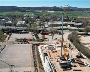 Construction d'un boulodrome par Sud Aveyron construction