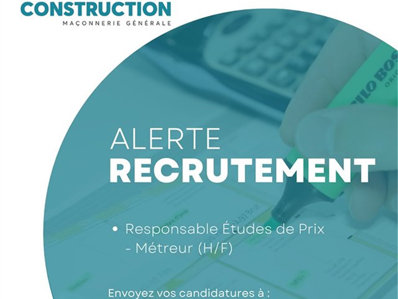 Nous recrutons !