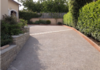 Aménagements extérieurs, terrasses, allées et cours en béton décoratif à Millau en Aveyron